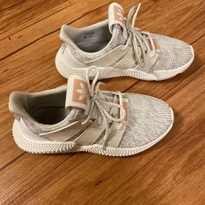 adidas prophere women’s sneakers grey, white, pink